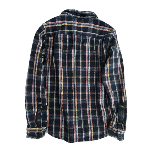 The Outerknown Men's Blanket Shirt Front Pockets Large Organic Cotton Button Up - Picture 7 of 11